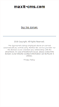 Mobile Screenshot of maxit-cms.com